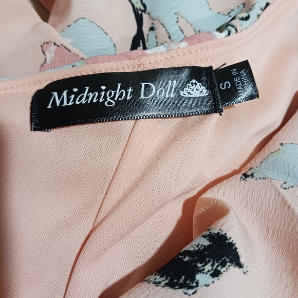 SOLD Flutter Shoulder Hi-Lo Maxi Dress - Picture 12 of 12